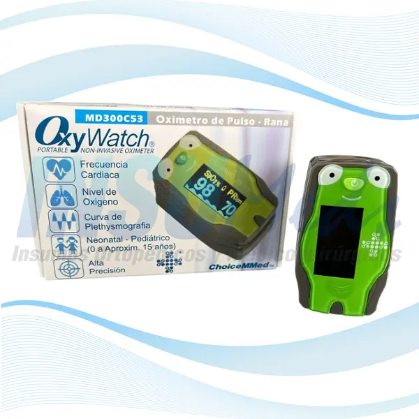 MD300C53 - Pulsoxímetro Pediátrico Rana