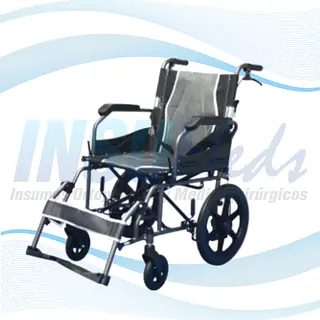 MP23L - Silla de Ruedas de Transporte en Aluminio.