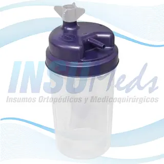 Humidificador de Oxígeno Tapa Azul