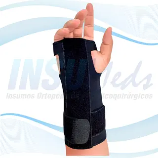 Muñequera Doble Férula Corta Ambidiestra, AP