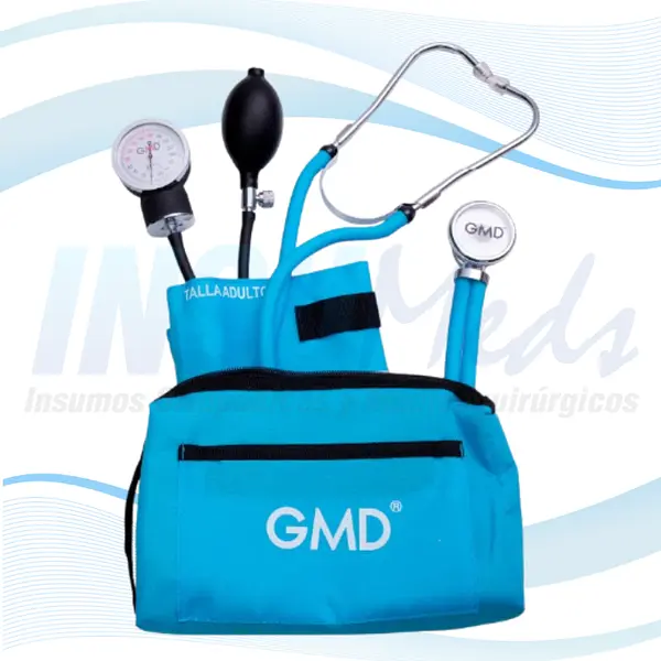 Kit De Tensiómetro + Fonendoscopio Rappaport Colors Gmd
