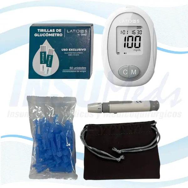 B10 - Kit de Glucometría Basic, LATIDOS