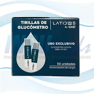 Repuesto Tirillas x 50 Lancetas, LATIDOS