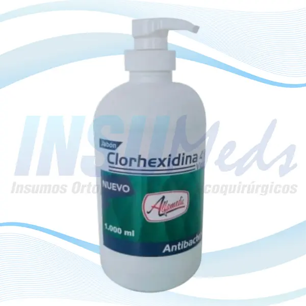 Jabón de Clorhexidina al 4% x 1000 ml, ALFAMEDIC