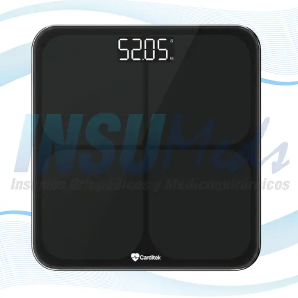 Balanza Digital Peso Corporal, CARDITEK 