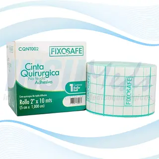 FIXOSAFE, Esparadrapo Flexible, 2" x 10 mt, ALFASAFE