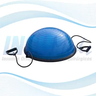 Balón Bousu con Manillas, 58 x 24 cm, BOSU BALL