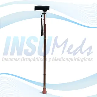 KP4760, Bastón Plegable Empuñadura en T, KONFORT PLUS 
