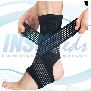 AK004, Tobillera Cerrada con Banda, ORTOTEX 